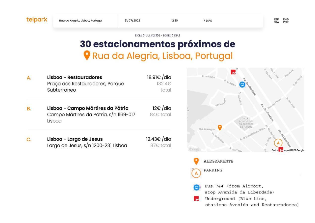 Alegramente Apartman Lisboa Kültér fotó